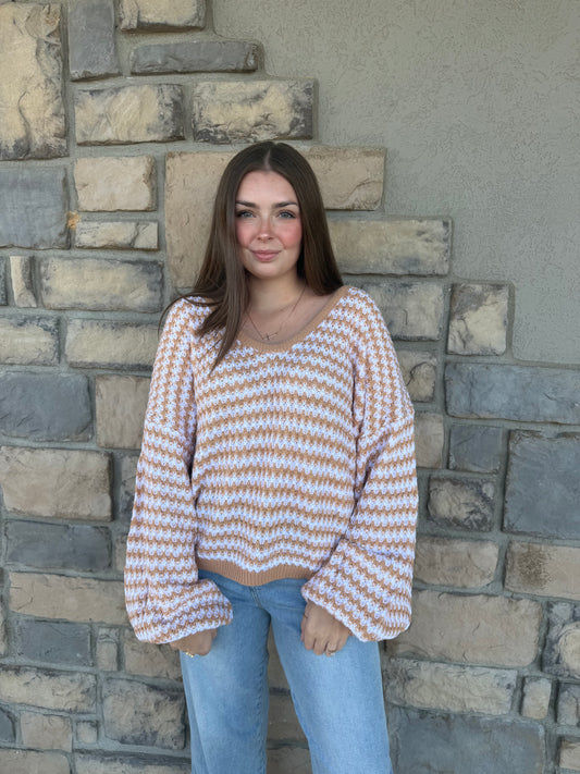Caramel Cloud Sweater