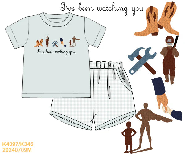 I've Been Watching You Boys Set