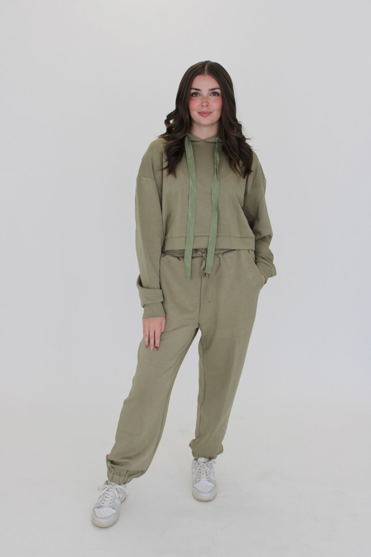 Sage Green Scuba Joggers
