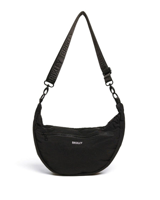 Brixley Crescent Bag- Onyx
