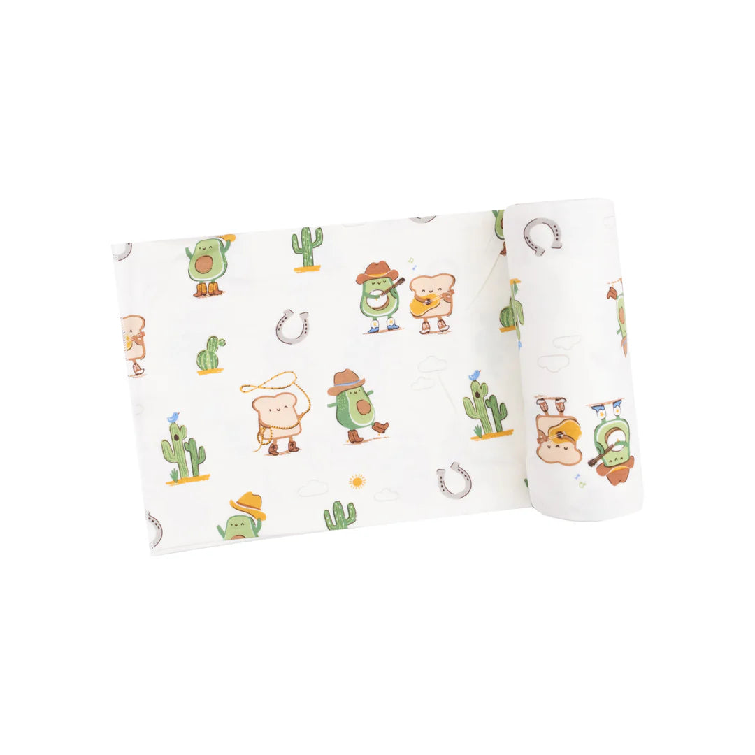 Swaddle Blanket - Avocado Toast Western