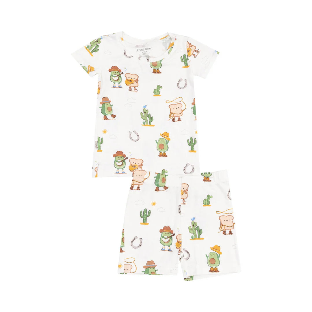 Western Avocado Toast Shortie Set- Angel Dear