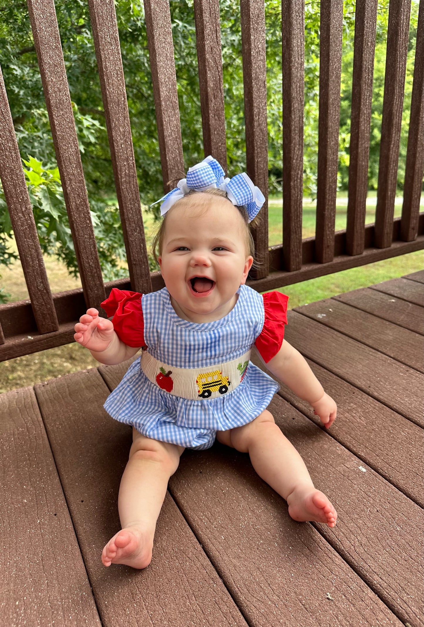 Back-to-School Ruffle Bubble