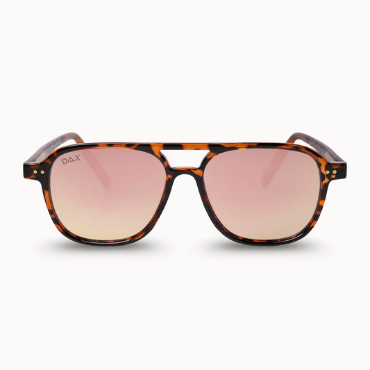 Dax Polarized Sunglasses - Briggs - Pink Cheetah