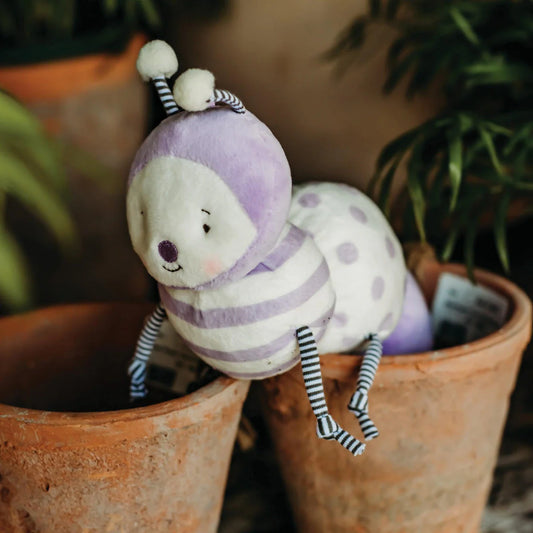 Bunnies by the Bay Stuffy- Purple Caterpillar