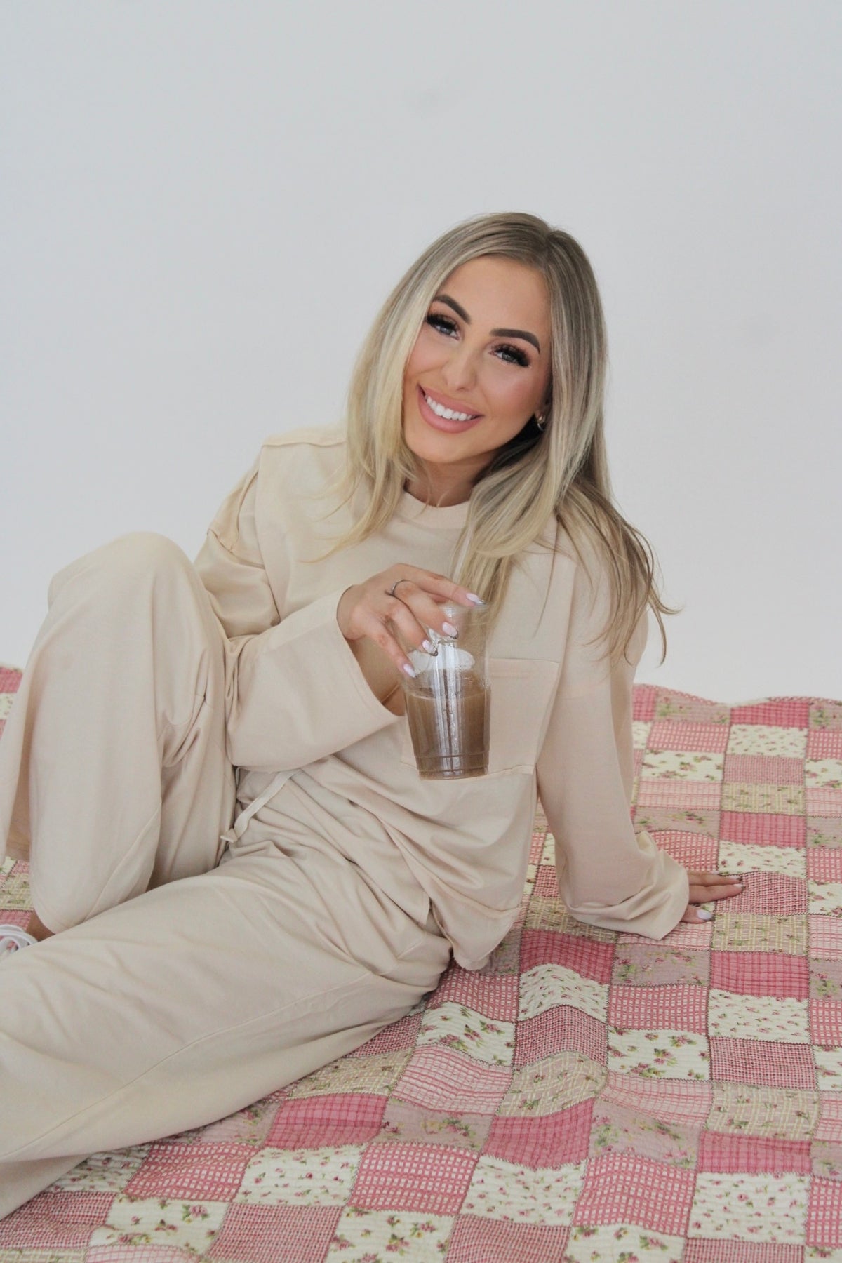 Running Errands Set - Cream