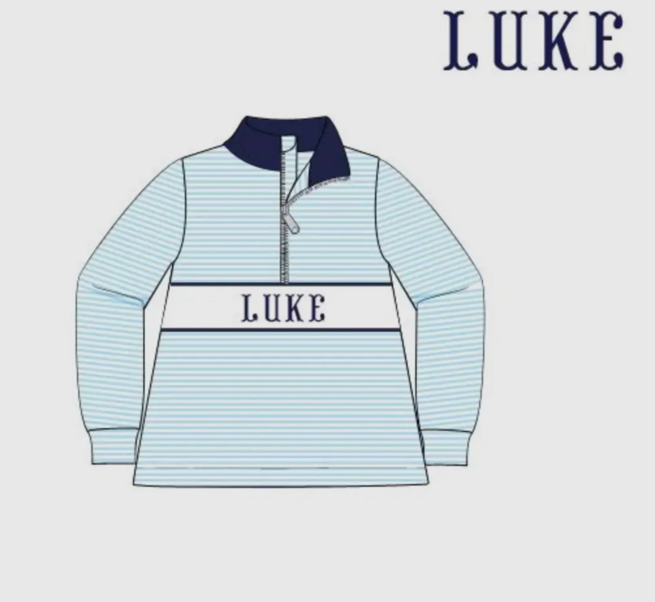 PRE-ORDER: Custom Name Pullover