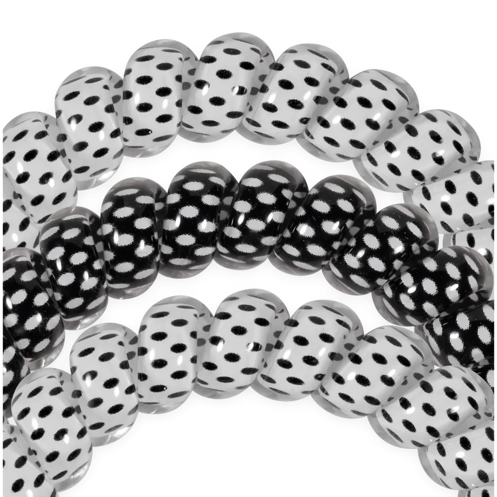 Polka Dot Party Large Hair Ties - Large