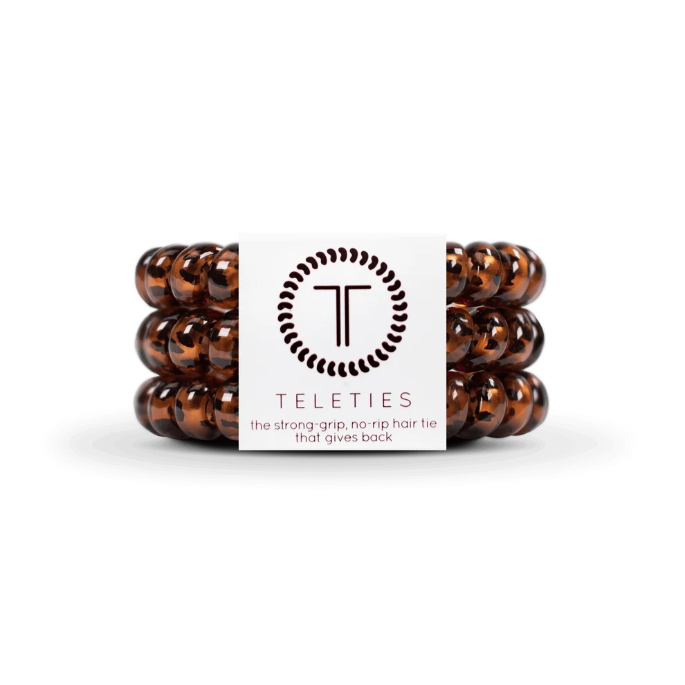 Tortoise Large Hair Ties - Large