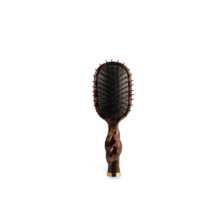 Mini Detangler Hair Brush for Medium Hair - Tortoise