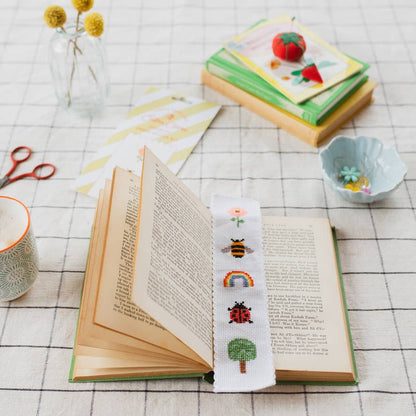 Nature Rainbow Cross Stitch Bookmark Kit