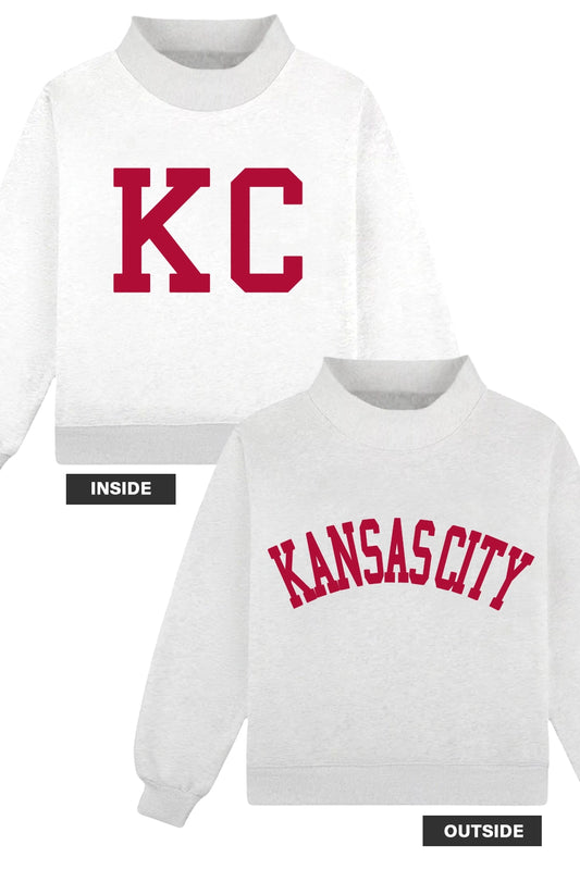 PRE-ORDER Reversible KC Mockneck