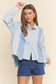 Gentry Patchwork Denim Button Up