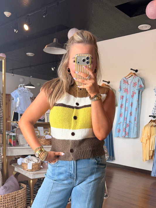 Good Vibes Sweater Tank