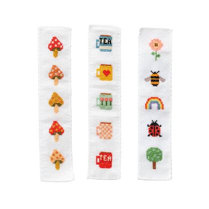 Nature Rainbow Cross Stitch Bookmark Kit