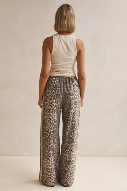 Leopard Striped Pants
