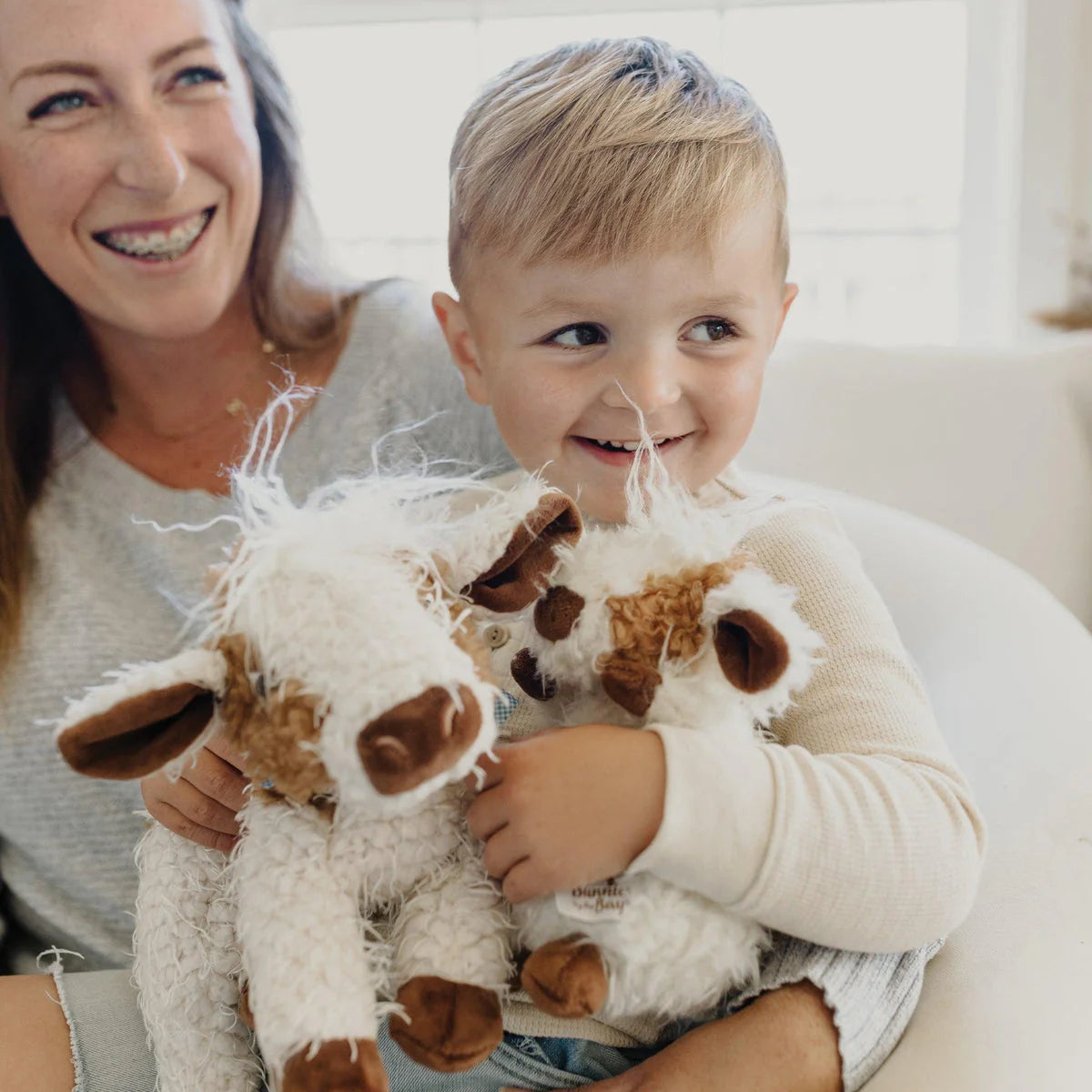 Bunnies by the Bay Stuffy- Wee Moo Moo the Cow ￼