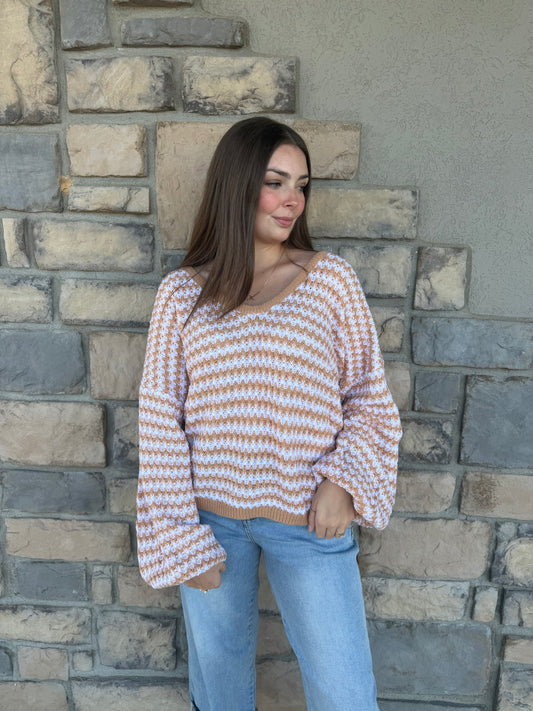 Caramel Cloud Sweater