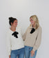 Kensington Bow Tie Sweater Cardigan