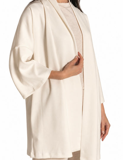 Ivory Scuba Cardigan