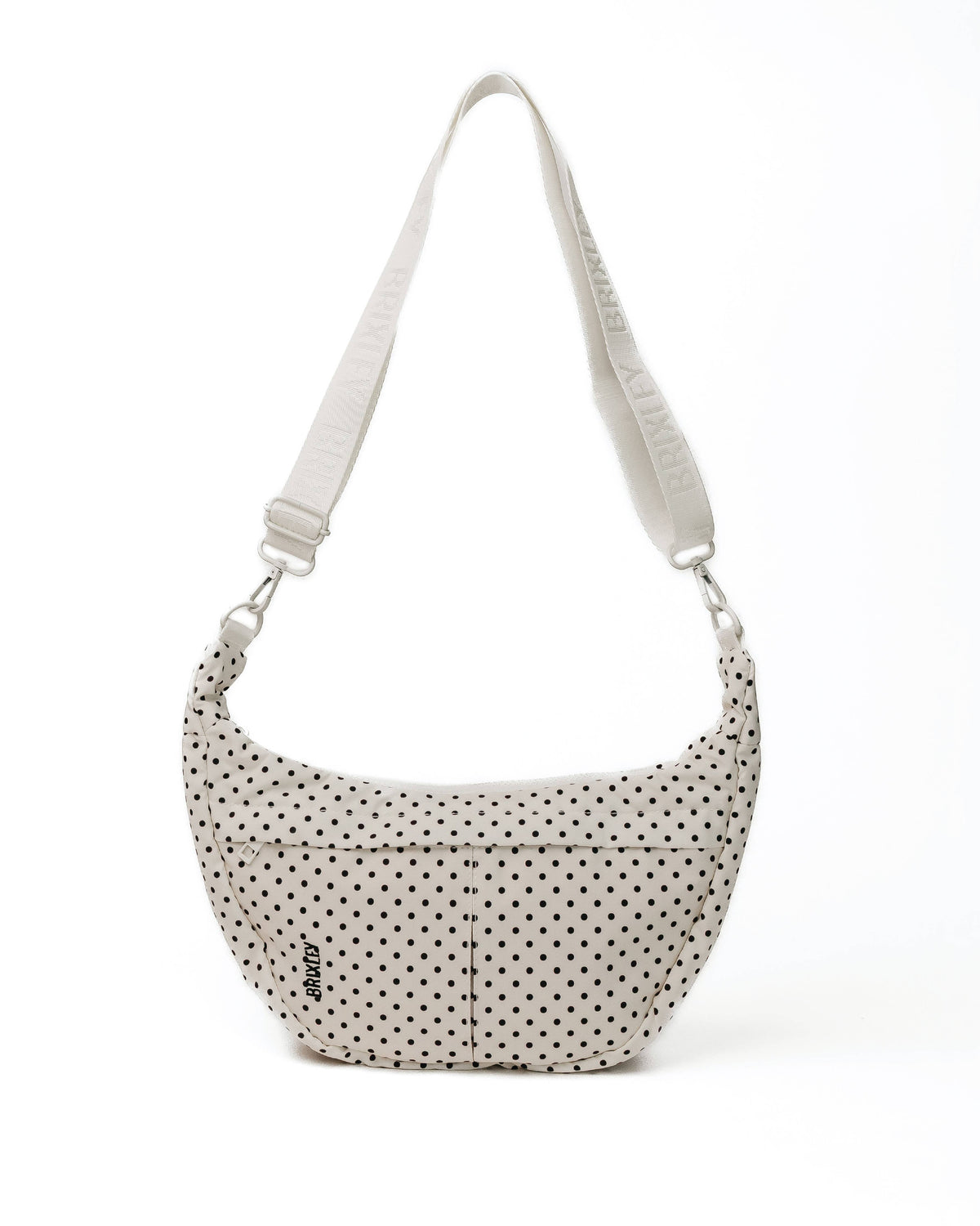 Brixley Crescent Bag- Pearl Dot