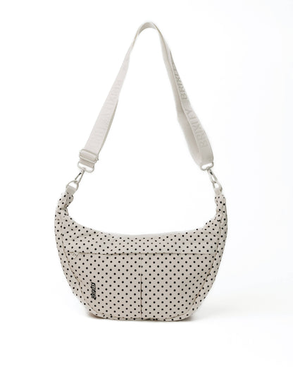 Brixley Crescent Bag- Pearl Dot