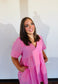 Pretty In Pink Baby Doll Dress