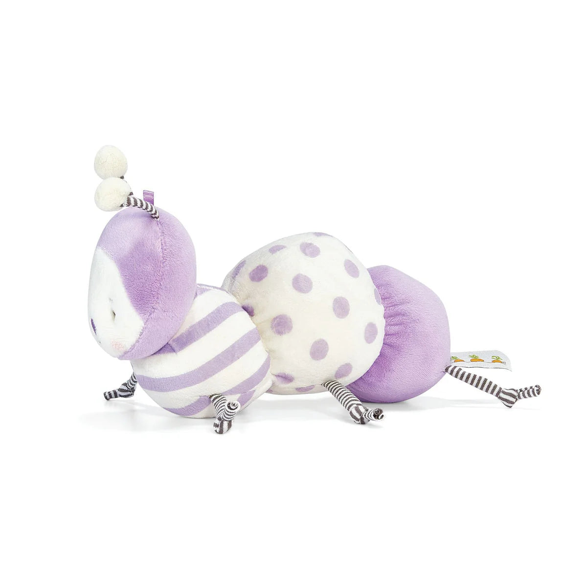 Bunnies by the Bay Stuffy- Purple Caterpillar