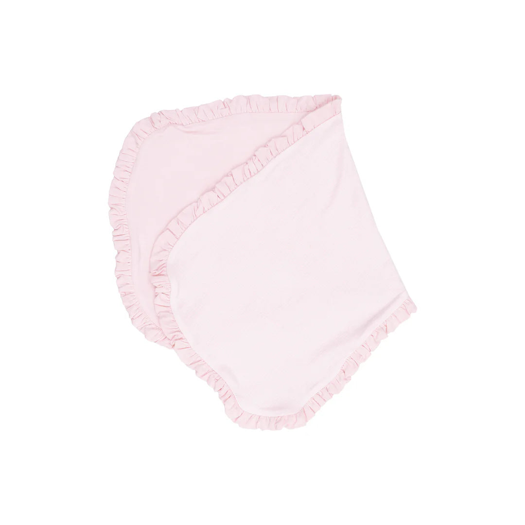 Burp Cloth- Classic Pink Stripe