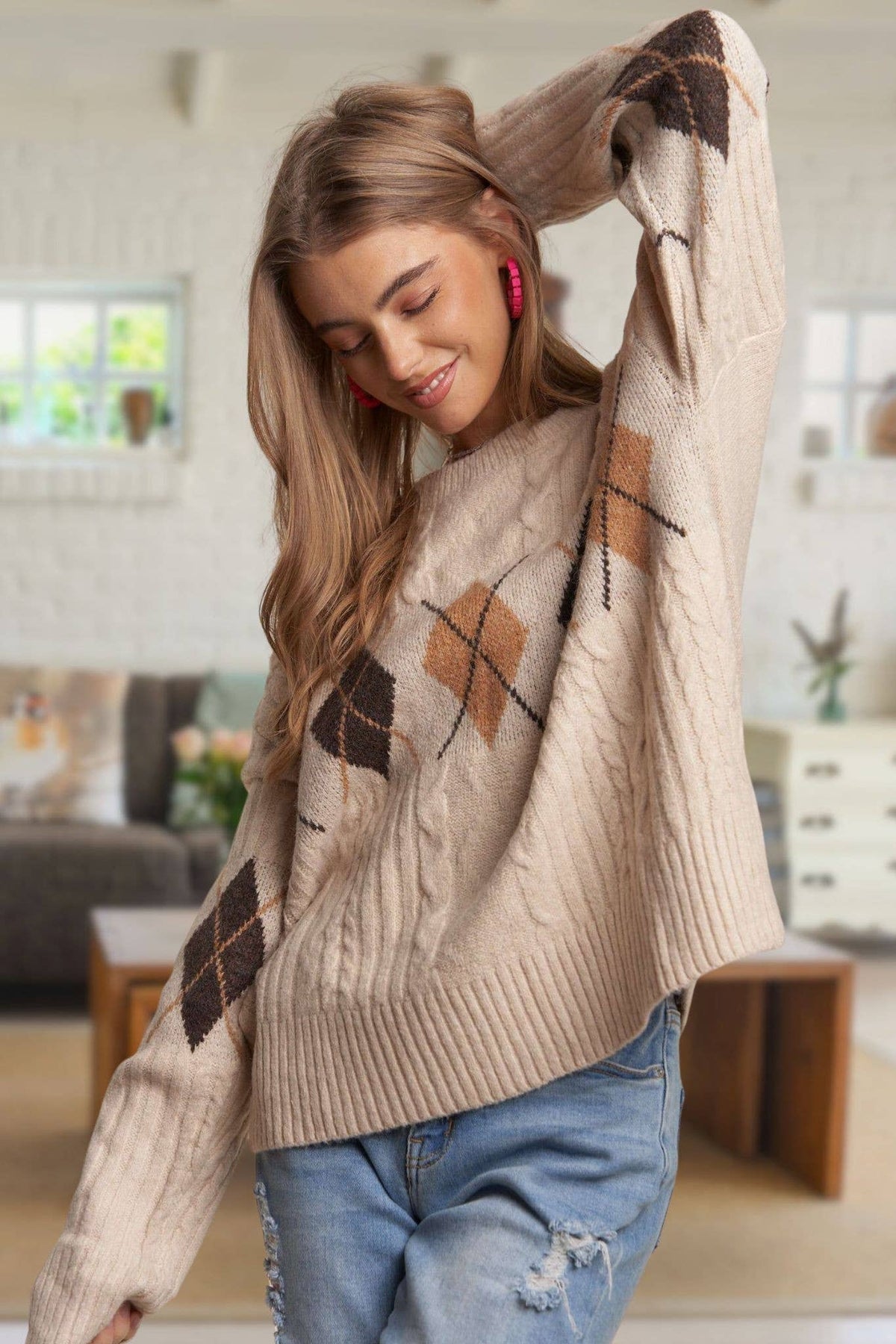 Conover Diamond Sweater