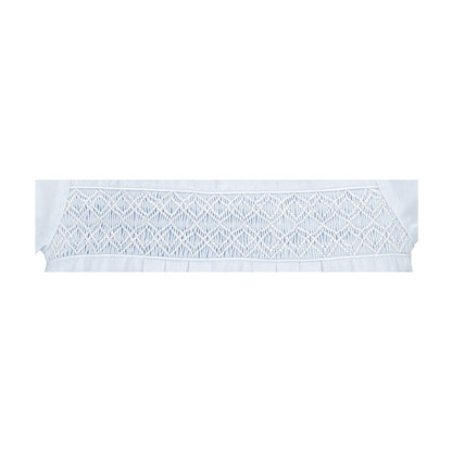Baby Blue Smocked Bubble