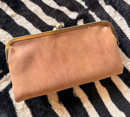 Double Pouch Button Wallet