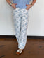 Landri Floral Barrel Jeans