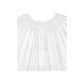 Smocked Daygown with Voile Insert