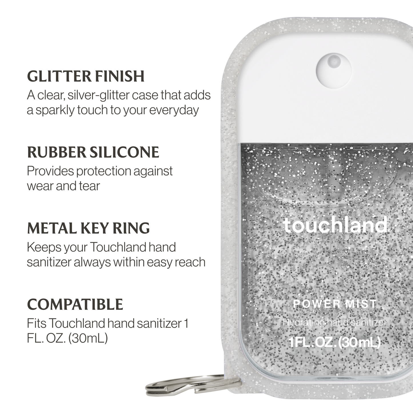 Frosted Sparkle Hand Mist Case