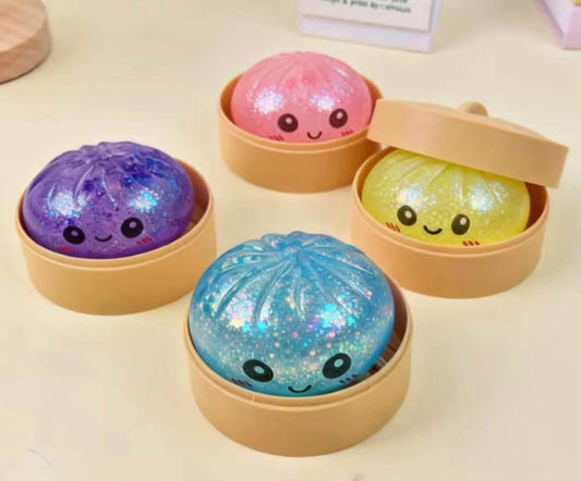 Glitter Dumpling Squishy