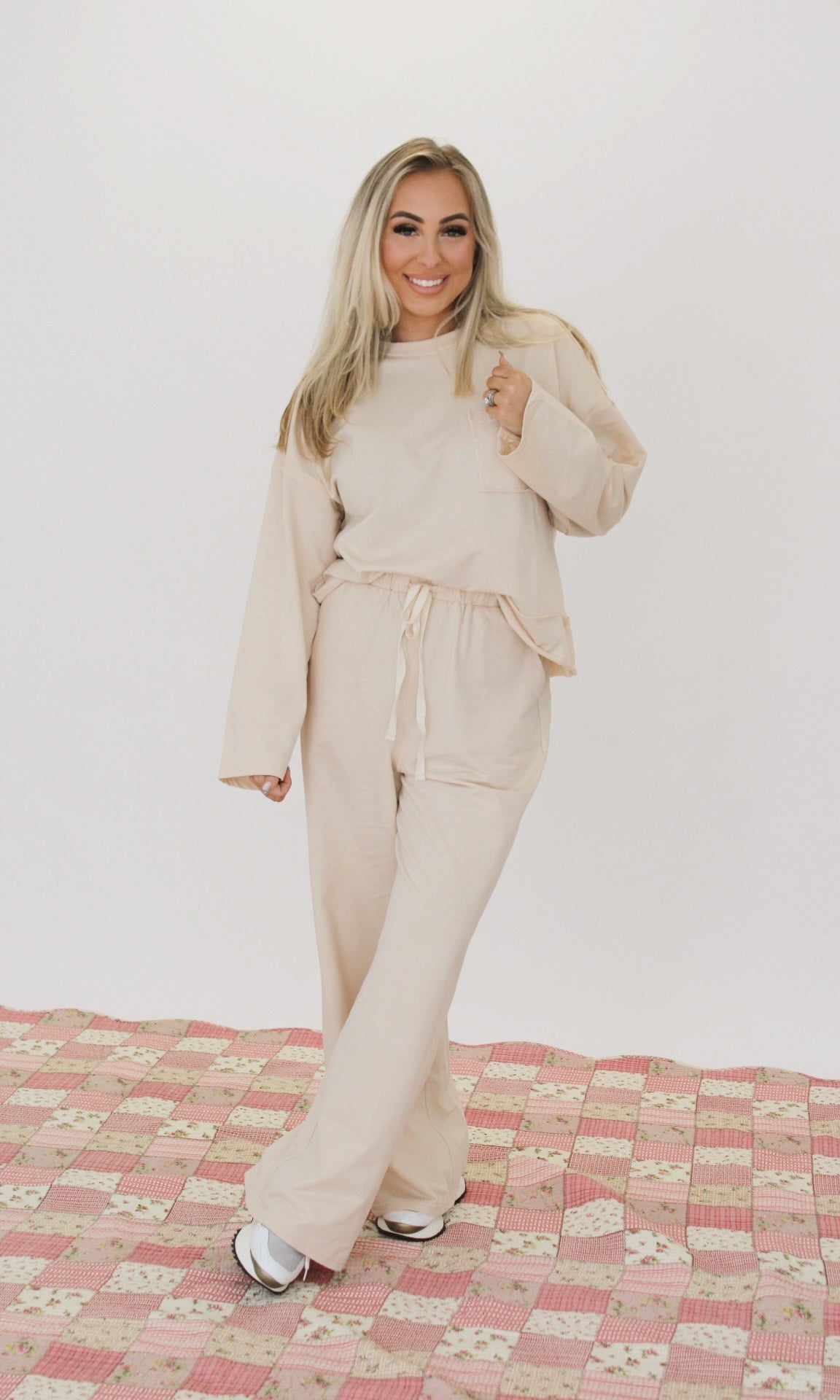 Running Errands Set - Cream