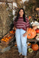 Autumn Wine Knit Top