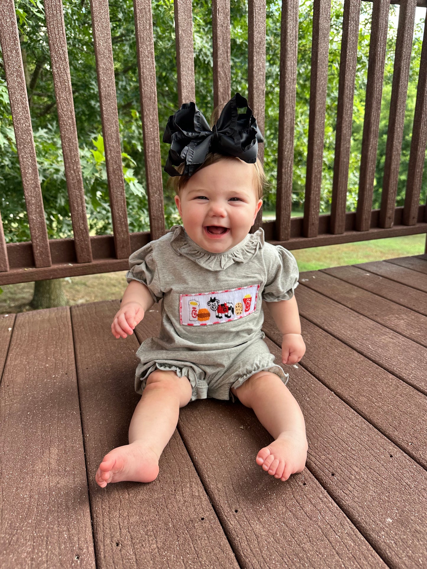 Chikin’ Ruffle Sleeve Shortie