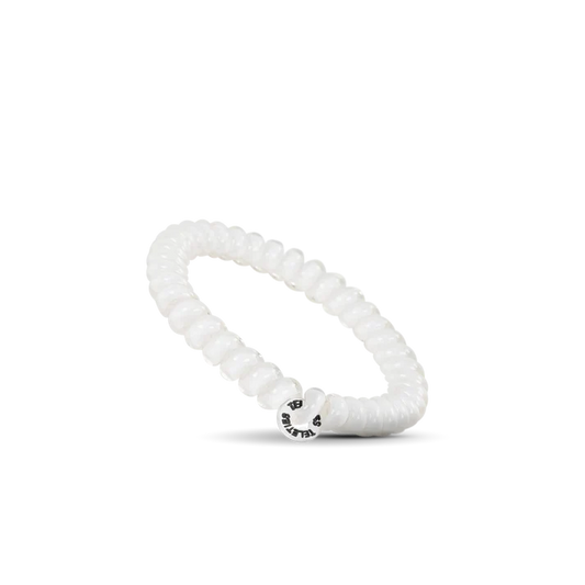 Coconut White Small Hair Ties