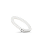 Coconut White Small Hair Ties