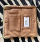 Double Pouch Button Wallet