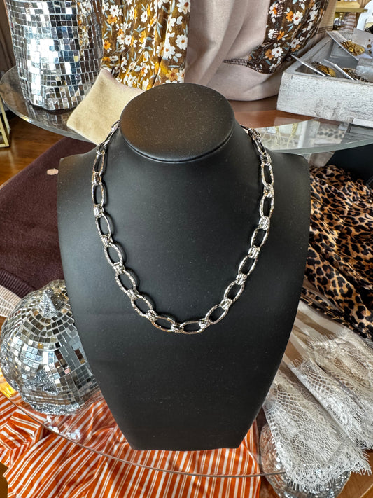 Large Chunky Chain- Silver
