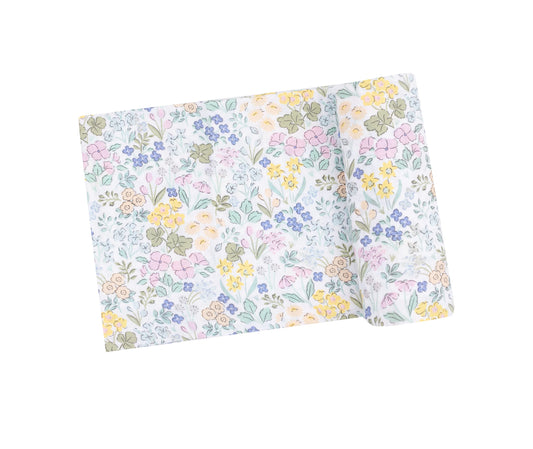 Muslin Swaddle Blanket- Samantha Floral