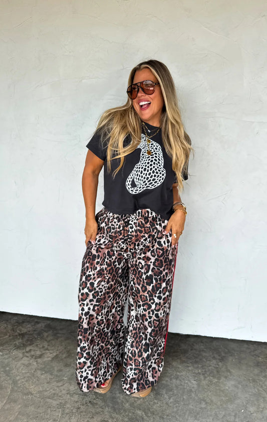 Leopard Graphic Tee