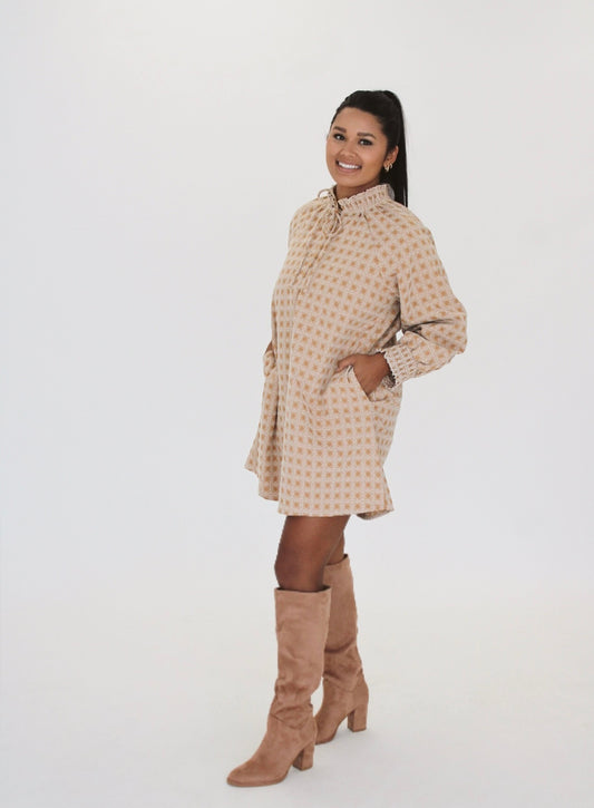 Picture Perfect Button Dress