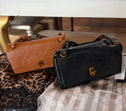 Vegan Leather Mini Shoulder Bag