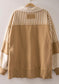 Caramel Patchwork Top