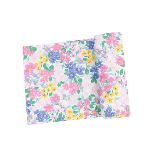 Muslin Swaddle Blanket- Emma Floral