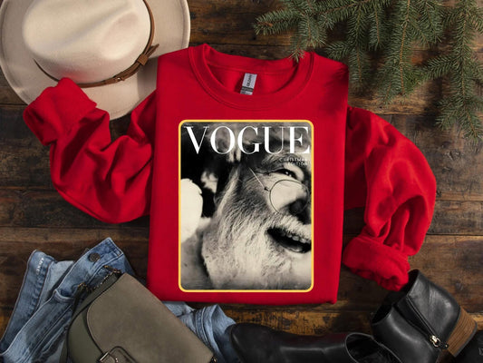 Vogue Santa Crew Neck Sweatshirt